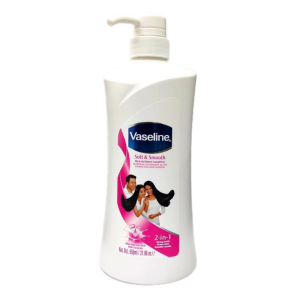 شامپو وازلین Vaseline مدل Soft & Smooth Milk حجم 650 میلی لیتر