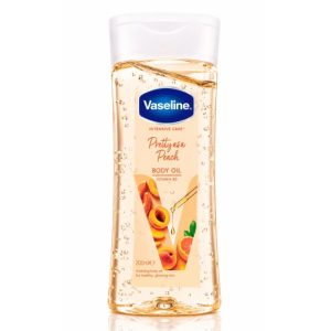 روغن بدن ژله ای وازلین Vaseline مدل Protecting & Peach حجم 200 میلی لیتر
