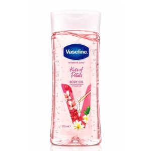 روغن بدن ژله ای وازلین Vaseline مدل Kiss of Petals حجم 200 میلی لیتر