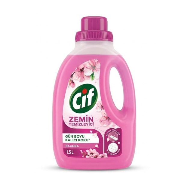 مایع تمیزکننده کف سيف Cif مدل Sakura حجم 1500 میلی لیتر