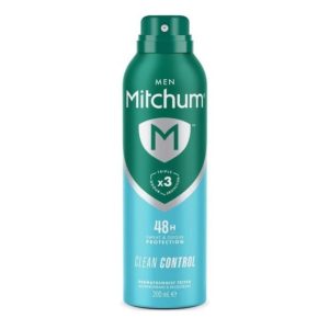 اسپری ضدتعریق مردانه ميچام Mitchum مدل Clean Control حجم 200 میلی لیتر
