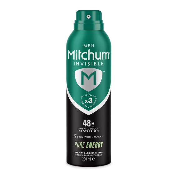 اسپری ضدتعریق مردانه ميچام Mitchum مدل Pure Energy حجم 200 میلی لیتر