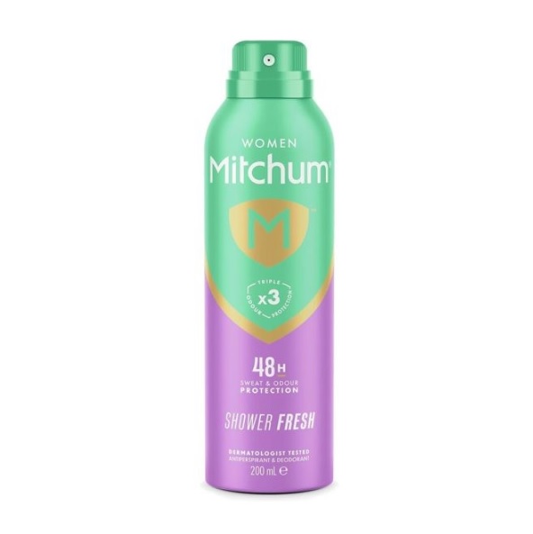 اسپری ضدتعریق زنانه ميچام Mitchum مدل Shower Fresh حجم 200 میلی لیتر