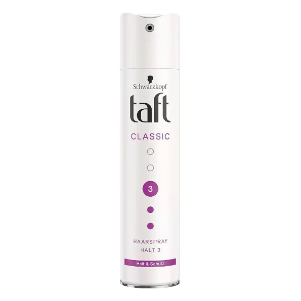 اسپری حالتدهنده مو تافت Taft مدل Classic Hold 3 حجم 250 میلی لیتر