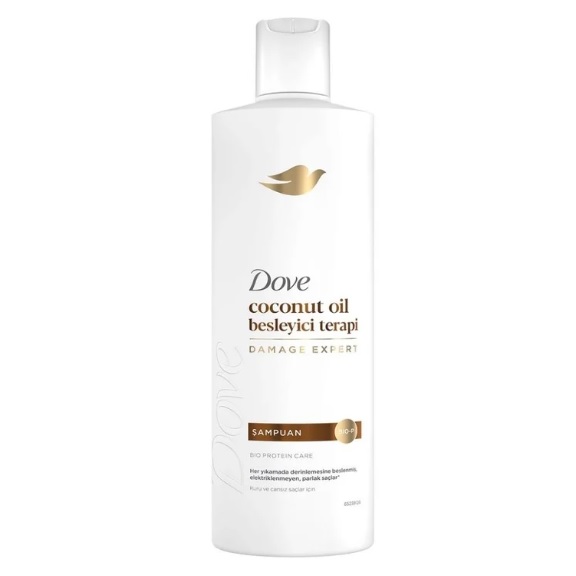شامپو داو Dove مدل Coconut Oil Besleyici Terapi حجم 375 میلی لیتر