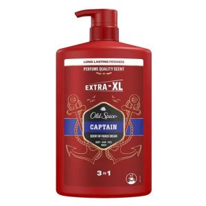 شامپو سر و بدن اولد اسپایس Old Spice مدل Captain حجم 1 لیتر