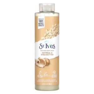 شامپو بدن سینت اویز ST.Ives حجم 650 میلی لیتر با رایحه جو دوسر و شی باتر